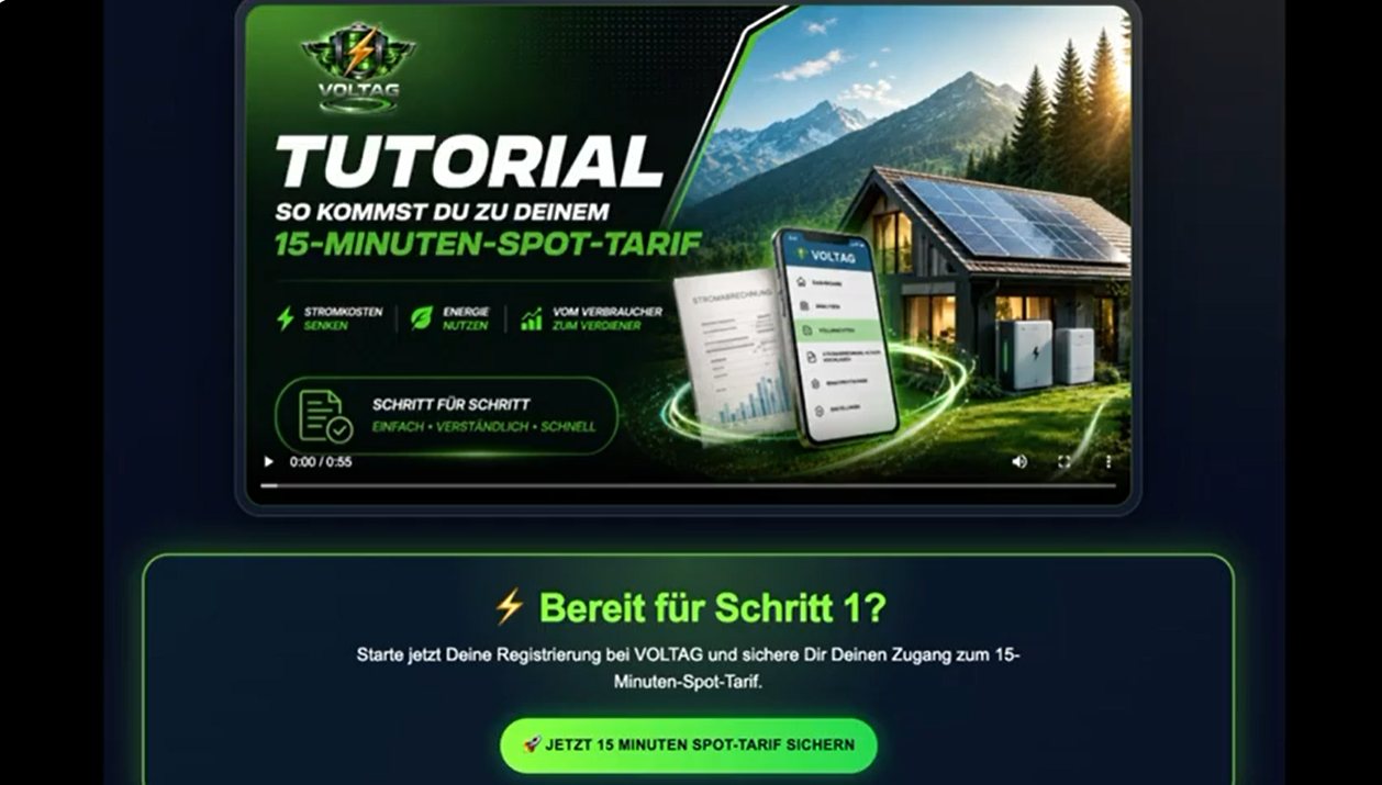 VOLTAG Plattform